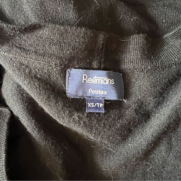 3 for $30! Reitmans black short sleeve cardigan - Picture 9 of 9